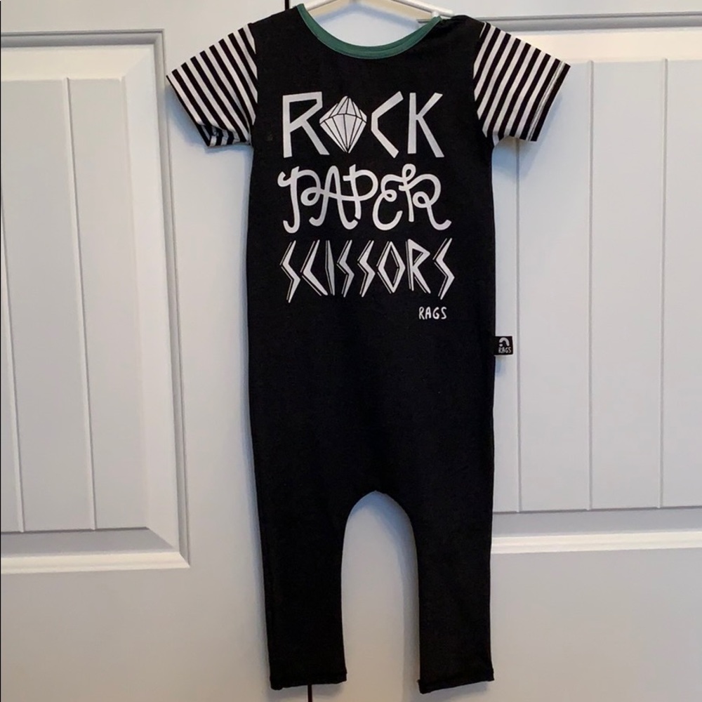 RAGS TO RACHES “Rock Paper Scissors” Rag - Picture 1 of 3